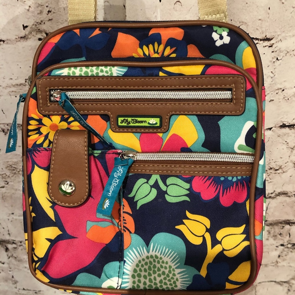 Lily Bloom Floral Crossbody Purse